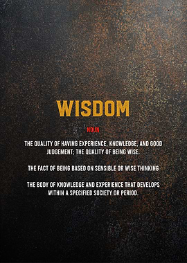 wisdom definition funny