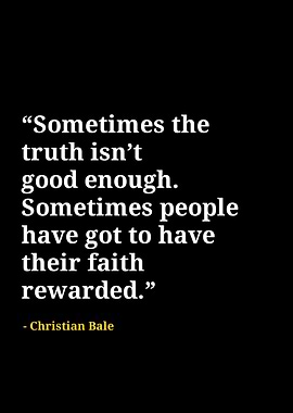 Christian bale quotes