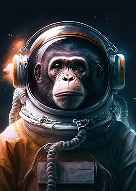 Chimp astronaut