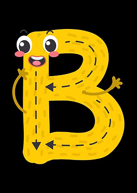 Cute Letter B