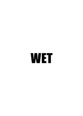 WET Typo Art
