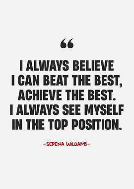 Serena Williams Quotes