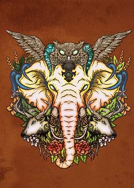 The majestic elephant