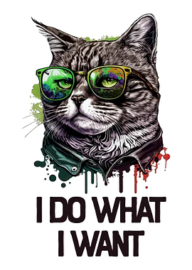 I Do What I Want Cat