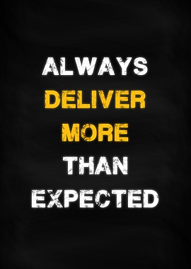 Motivation Deliver More