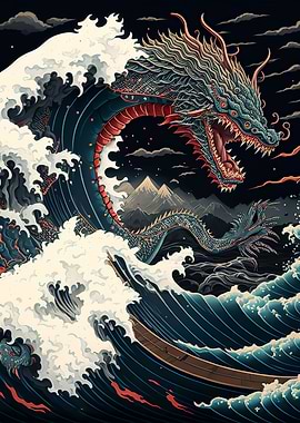 Dragon off Kanagawa