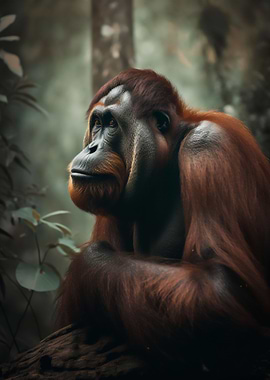 Orangutan Stare