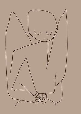 Forgetful Angel Paul Klee