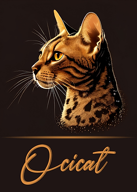 Ocicat Portrait