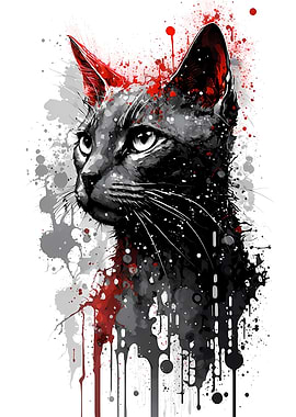 Russian Blue Portrait