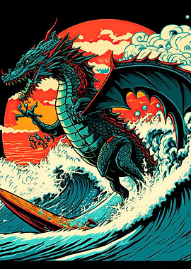 Dragon off Kanagawa