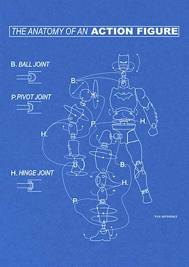 Anatomy of Action Figure