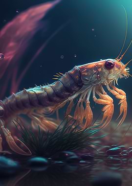 Shrimp animal