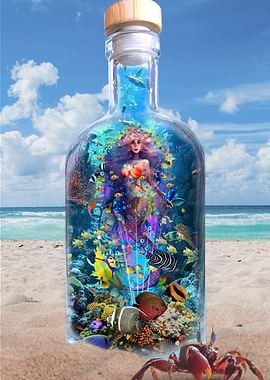 Mermaid in a Bottle