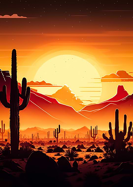 Desert Sunset