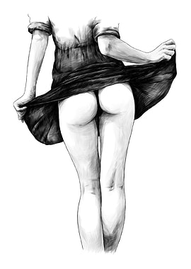 Beautiful Girl Ass Legs