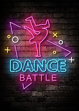 Dance Battle Neon