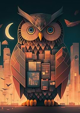 Media Addicted Owl