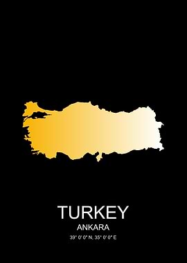 Turkey City Map