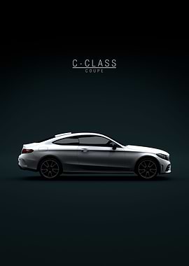 2021 Mercedes C Coupe Whit