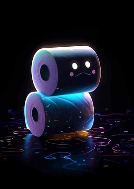 Hologram Toilet Paper Roll