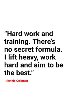 Ronnie Coleman quotes