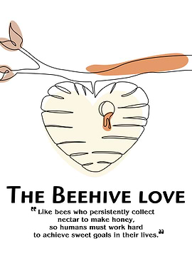 Honeycomb line drawing