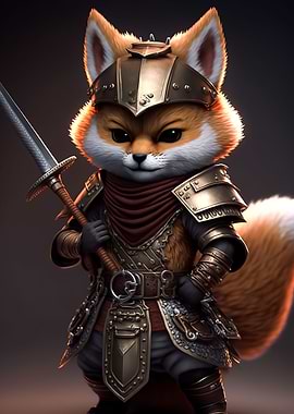 Fox samurai