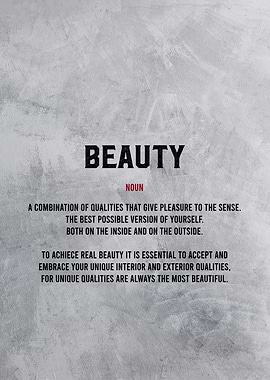 beauty inspirational