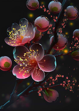plum blossom flower