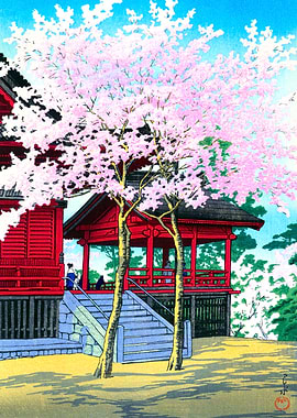 Kiyomizudo Temple in Ueno