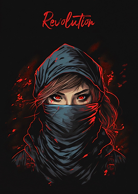 Anime girl illustration