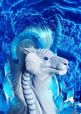 Ice Dragon Bust