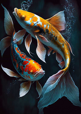 Koi fish japanese