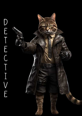 Detective Cat