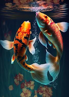 Koi fish japanese