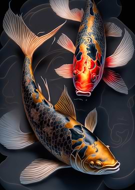 Koi fish japanese