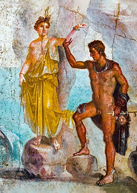 Perseus freeing Andromeda