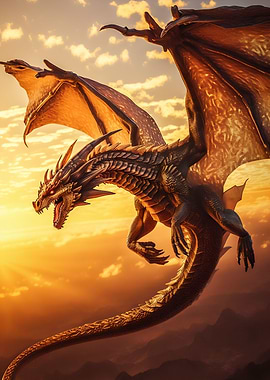 Fairytale Flying Dragon