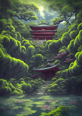 Mystic Japanese Garden