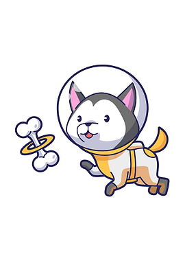 Funny Cat Astronaut