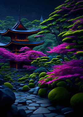 Mystic Japanese Garden