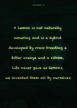 Lemons