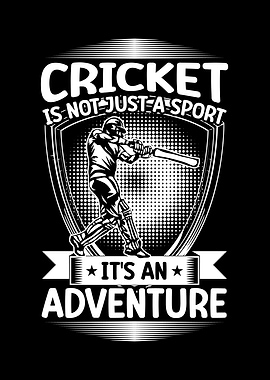 Cricket its an adventure