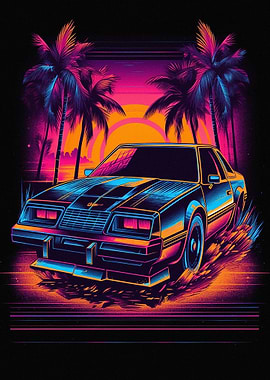 summer car synth wave