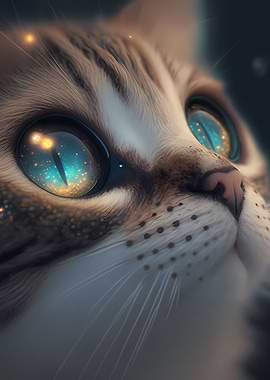Fantasy Eye Cat