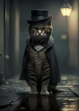 Fantasy Detective Cat