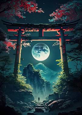 Moonlight blue light