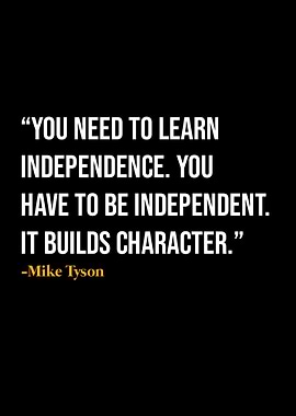 Mike Tyson Quote quote