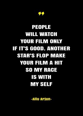 My Race My Self Quotes